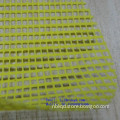 320gsm Yellow Fluorescent PVC Coated Polyester Mesh Fabric